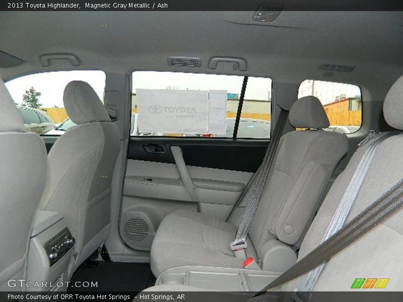 Magnetic Gray Metallic / Ash 2013 Toyota Highlander