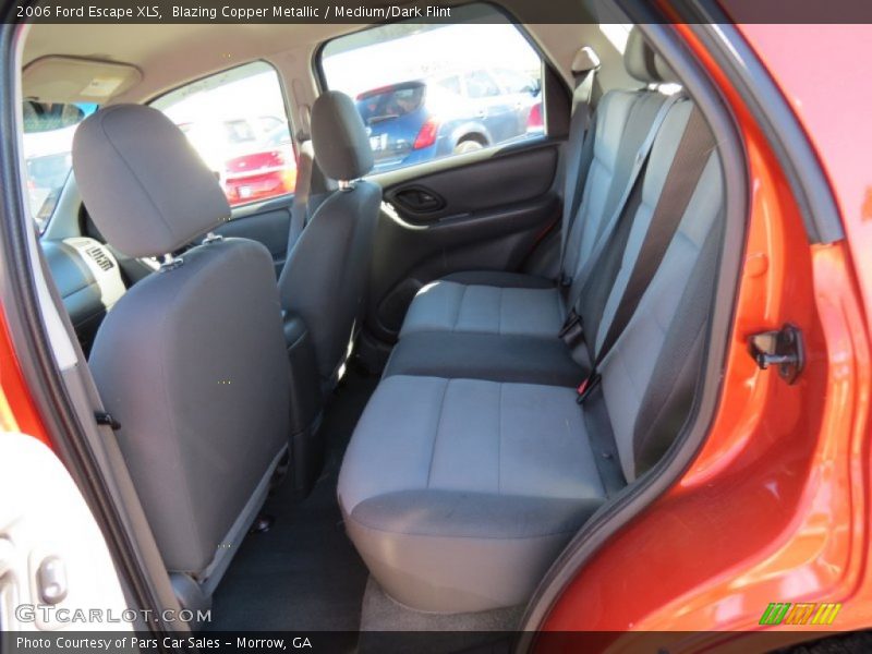 Rear Seat of 2006 Escape XLS
