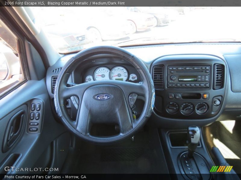 Dashboard of 2006 Escape XLS