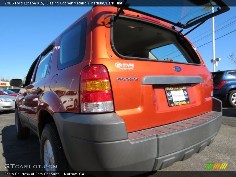 Blazing Copper Metallic / Medium/Dark Flint 2006 Ford Escape XLS