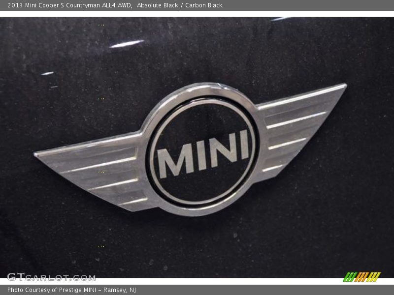 Absolute Black / Carbon Black 2013 Mini Cooper S Countryman ALL4 AWD