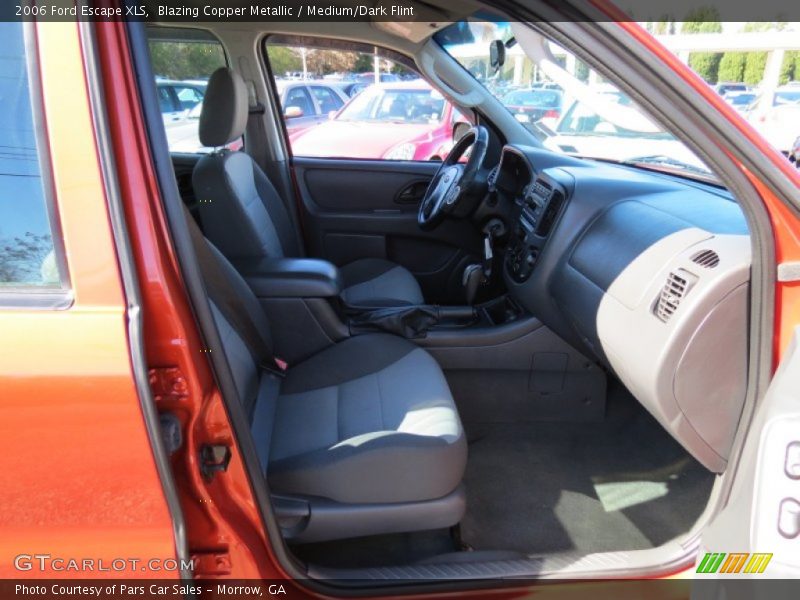 Blazing Copper Metallic / Medium/Dark Flint 2006 Ford Escape XLS