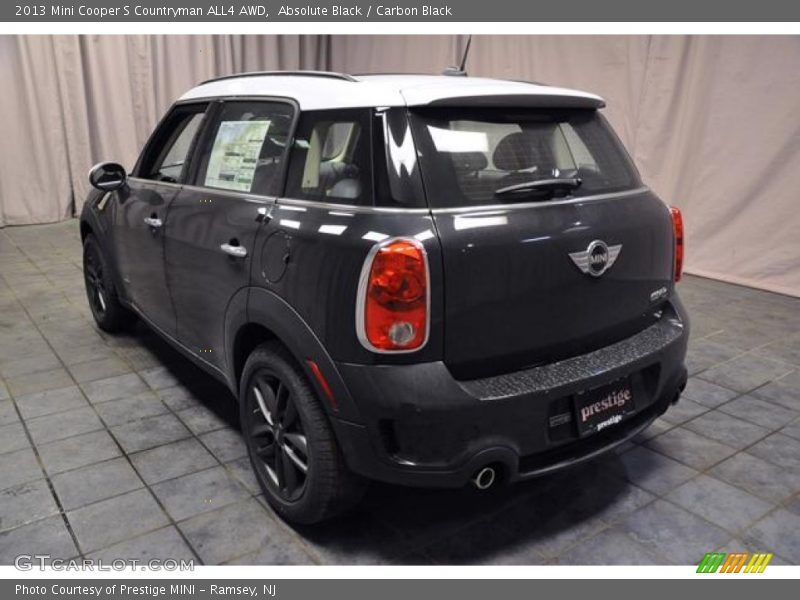 Absolute Black / Carbon Black 2013 Mini Cooper S Countryman ALL4 AWD