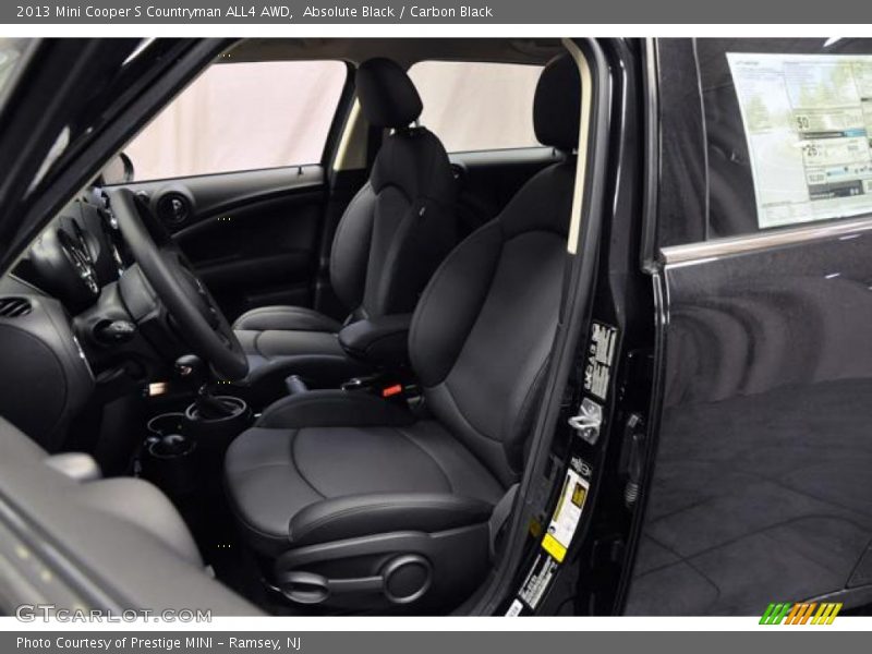 Absolute Black / Carbon Black 2013 Mini Cooper S Countryman ALL4 AWD