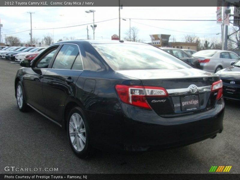 Cosmic Gray Mica / Ivory 2012 Toyota Camry XLE