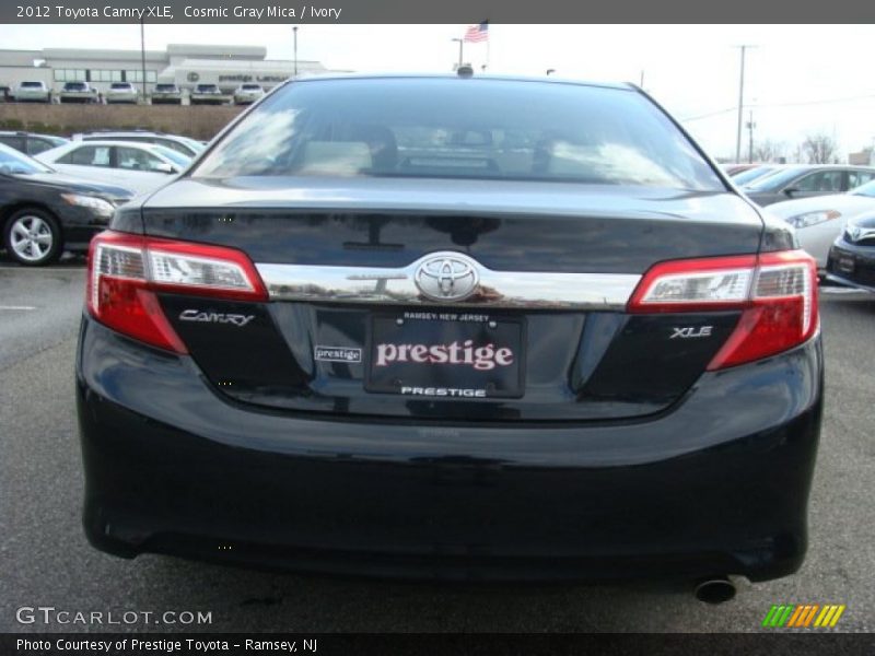 Cosmic Gray Mica / Ivory 2012 Toyota Camry XLE