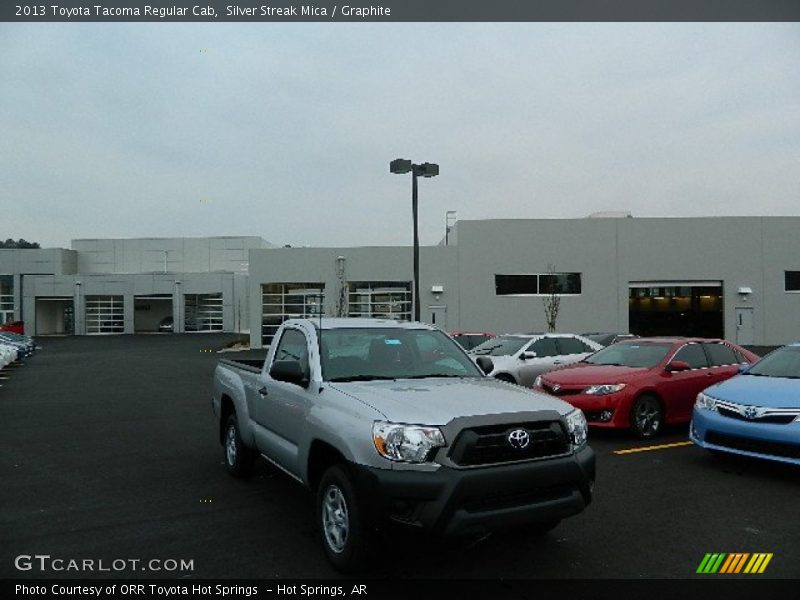 Silver Streak Mica / Graphite 2013 Toyota Tacoma Regular Cab