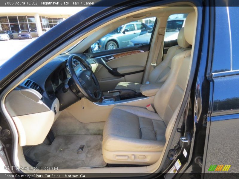 Nighthawk Black Pearl / Camel 2005 Acura TL 3.2