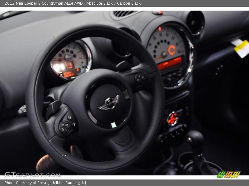 Absolute Black / Carbon Black 2013 Mini Cooper S Countryman ALL4 AWD
