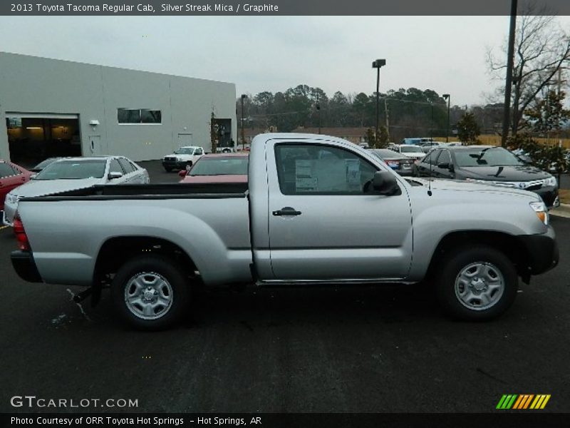 Silver Streak Mica / Graphite 2013 Toyota Tacoma Regular Cab