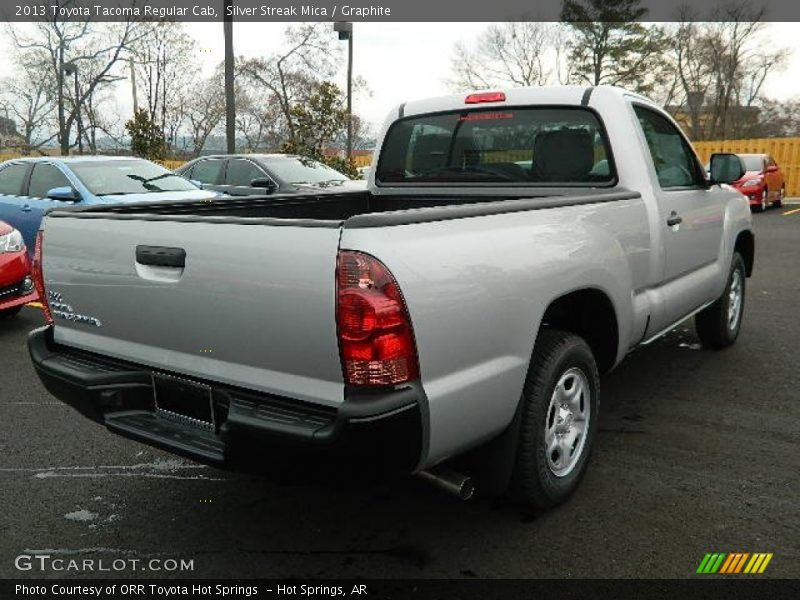 Silver Streak Mica / Graphite 2013 Toyota Tacoma Regular Cab