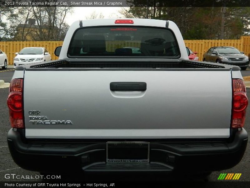 Silver Streak Mica / Graphite 2013 Toyota Tacoma Regular Cab