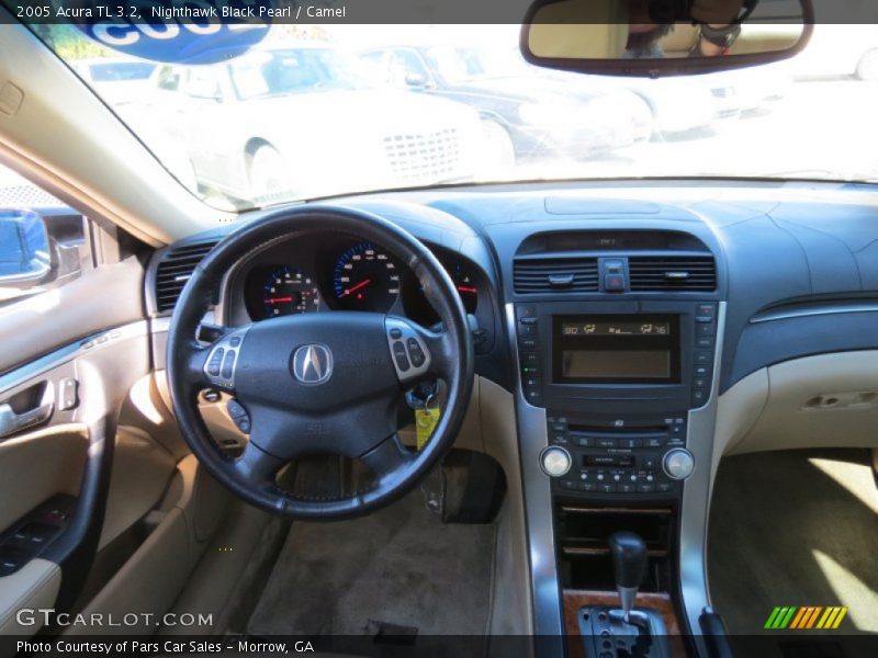 Nighthawk Black Pearl / Camel 2005 Acura TL 3.2