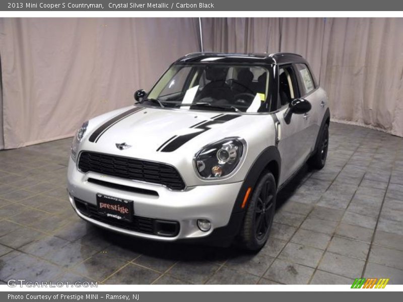 Crystal Silver Metallic / Carbon Black 2013 Mini Cooper S Countryman