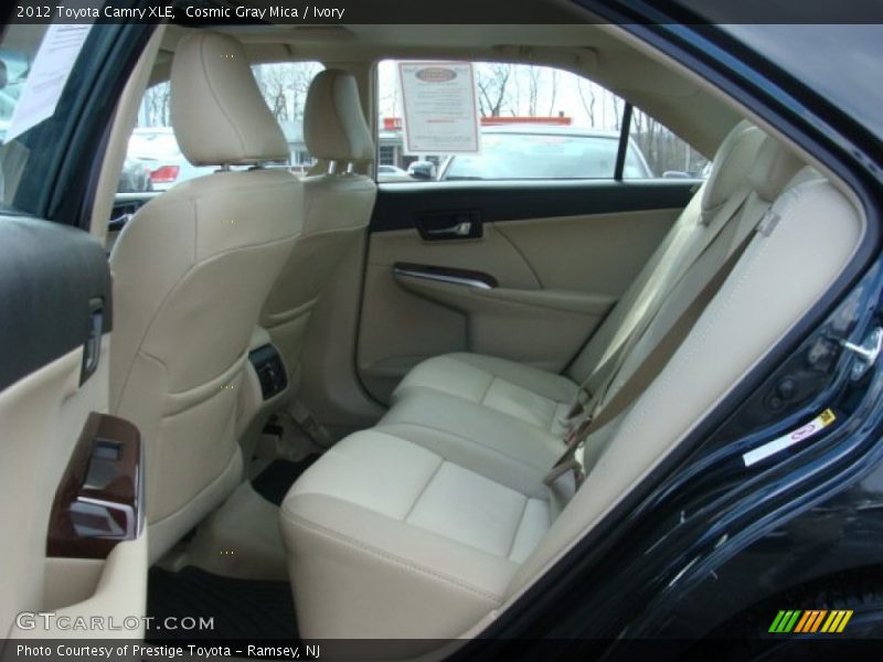 Rear Seat of 2012 Camry XLE