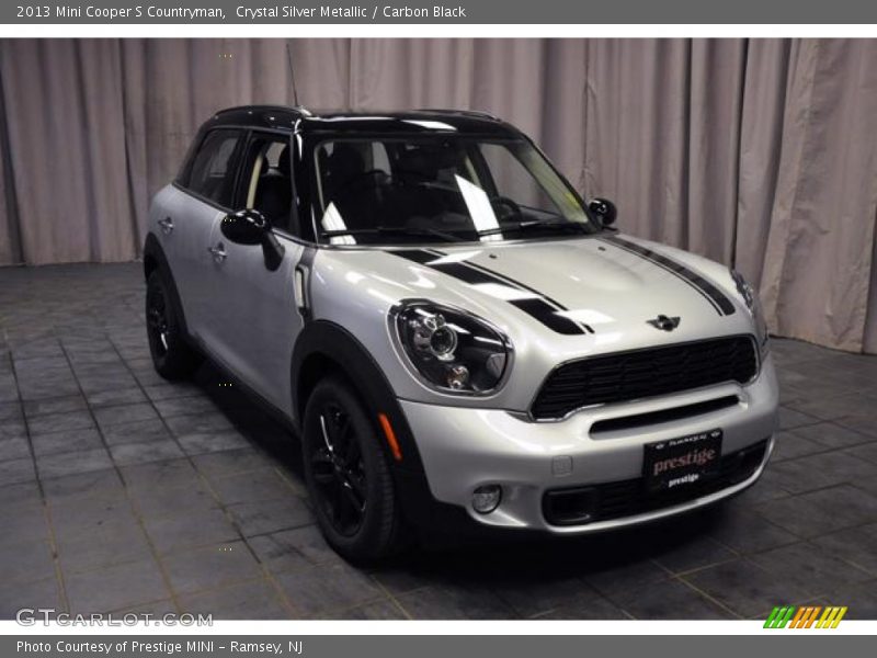 Crystal Silver Metallic / Carbon Black 2013 Mini Cooper S Countryman