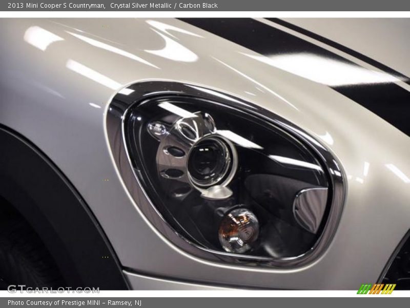 Crystal Silver Metallic / Carbon Black 2013 Mini Cooper S Countryman