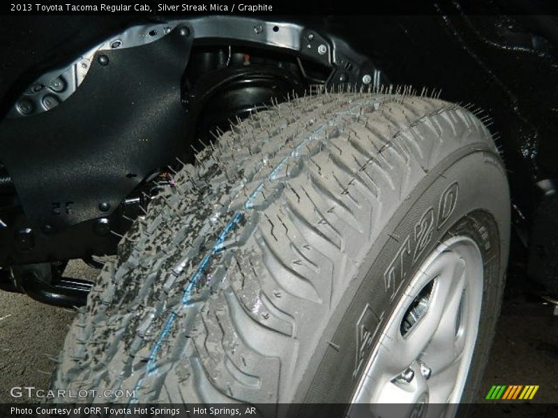 Silver Streak Mica / Graphite 2013 Toyota Tacoma Regular Cab