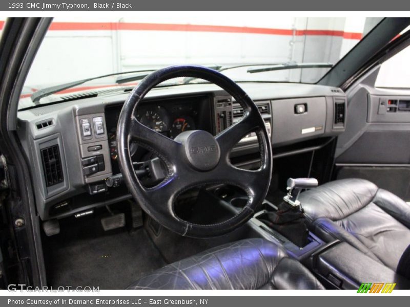 Black Interior - 1993 Jimmy Typhoon 