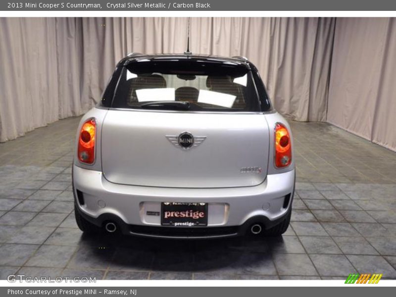 Crystal Silver Metallic / Carbon Black 2013 Mini Cooper S Countryman