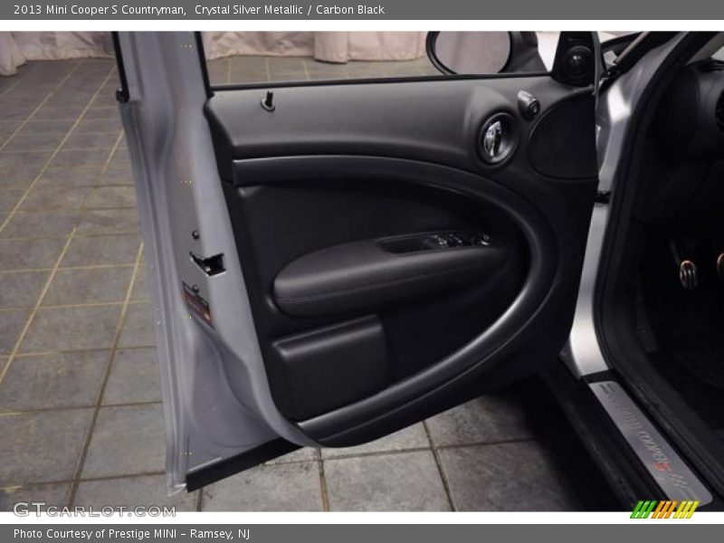 Crystal Silver Metallic / Carbon Black 2013 Mini Cooper S Countryman