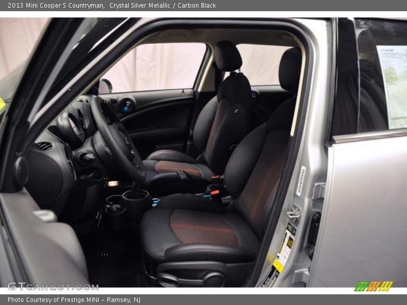Crystal Silver Metallic / Carbon Black 2013 Mini Cooper S Countryman
