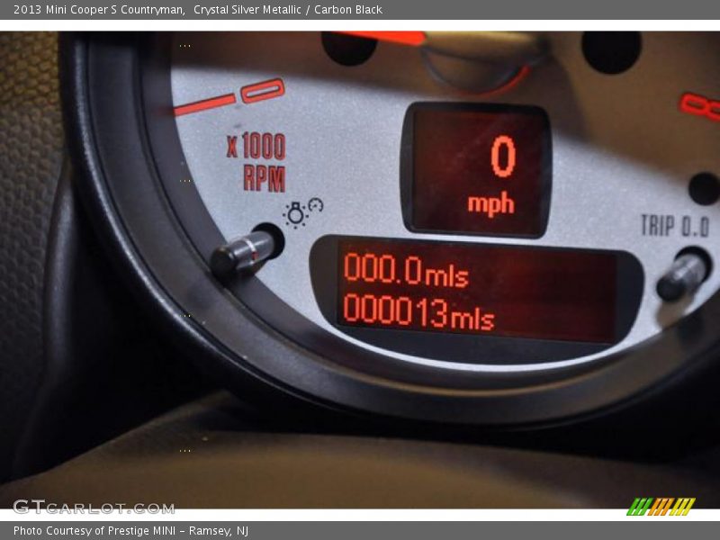 Crystal Silver Metallic / Carbon Black 2013 Mini Cooper S Countryman