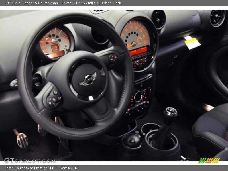 Crystal Silver Metallic / Carbon Black 2013 Mini Cooper S Countryman