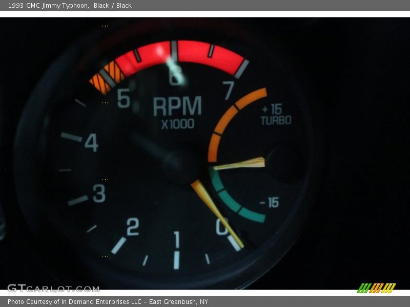 Black / Black 1993 GMC Jimmy Typhoon