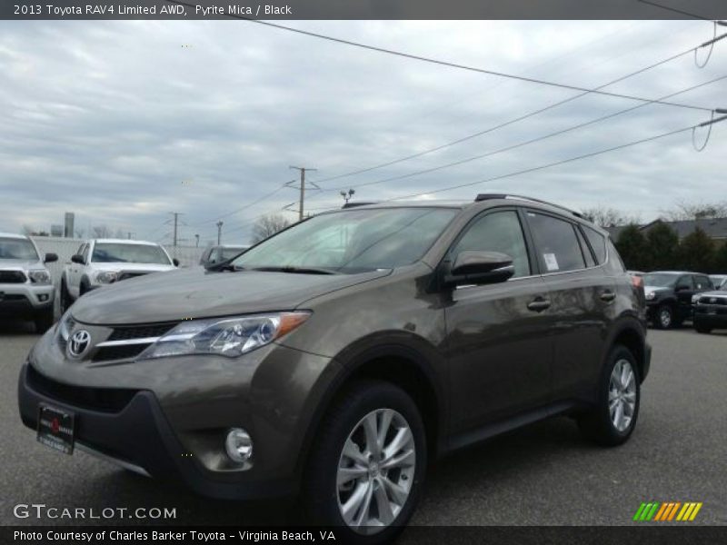 Pyrite Mica / Black 2013 Toyota RAV4 Limited AWD
