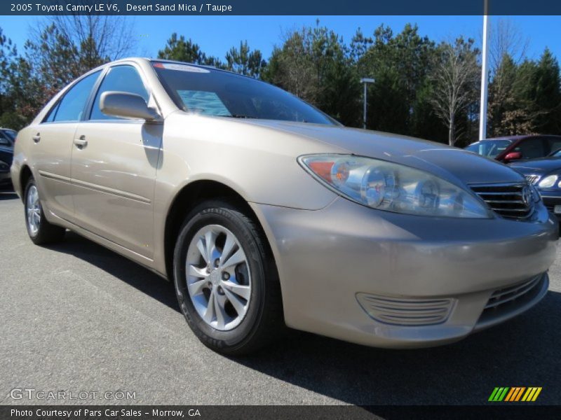 Desert Sand Mica / Taupe 2005 Toyota Camry LE V6