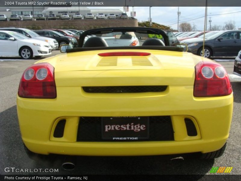Solar Yellow / Black 2004 Toyota MR2 Spyder Roadster