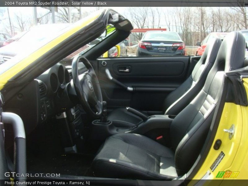 Solar Yellow / Black 2004 Toyota MR2 Spyder Roadster