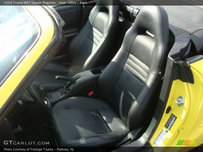 Solar Yellow / Black 2004 Toyota MR2 Spyder Roadster