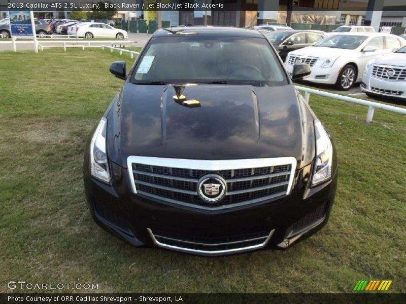 Black Raven / Jet Black/Jet Black Accents 2013 Cadillac ATS 2.5L Luxury