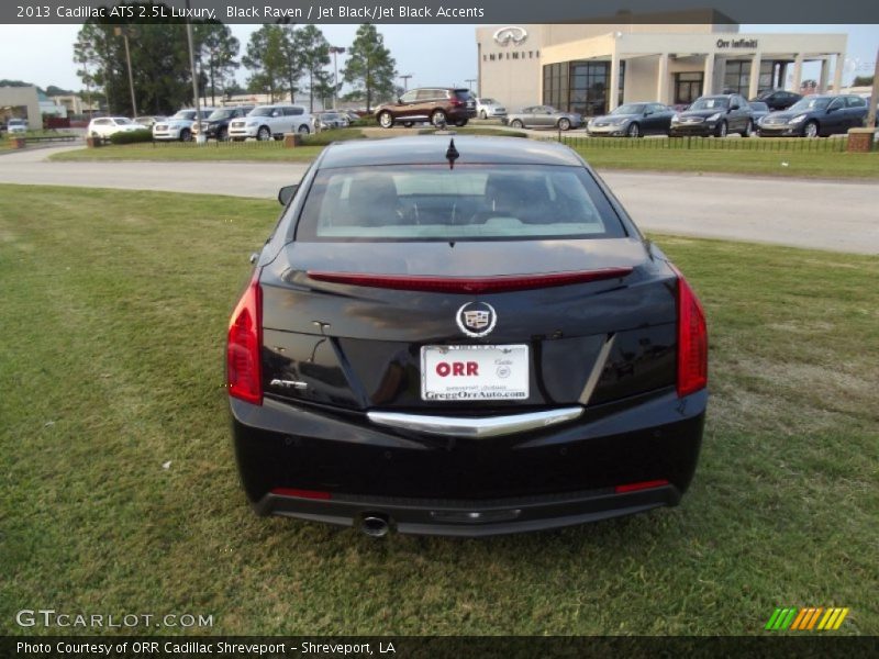Black Raven / Jet Black/Jet Black Accents 2013 Cadillac ATS 2.5L Luxury