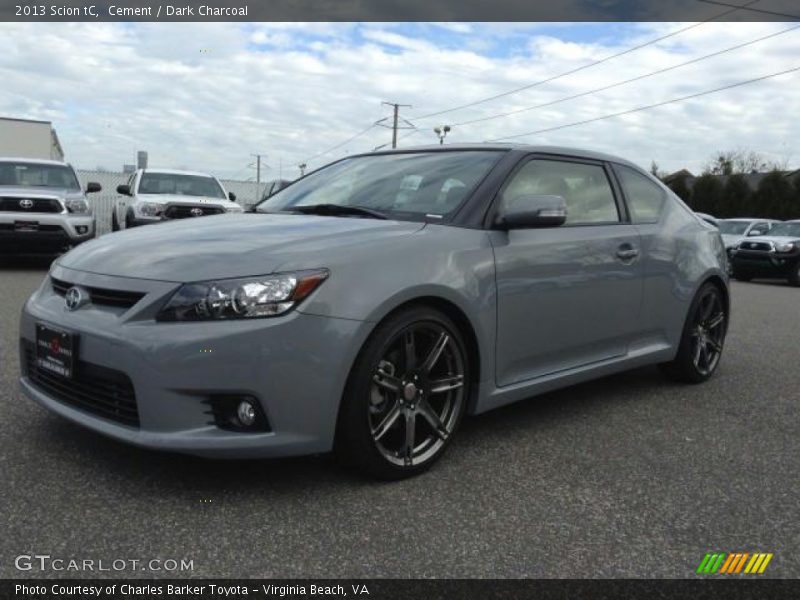 Cement / Dark Charcoal 2013 Scion tC