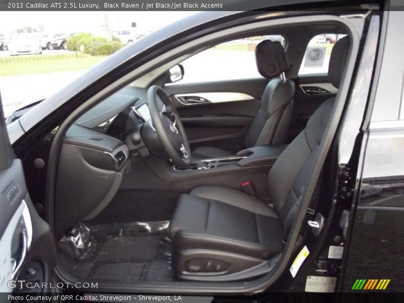 Black Raven / Jet Black/Jet Black Accents 2013 Cadillac ATS 2.5L Luxury