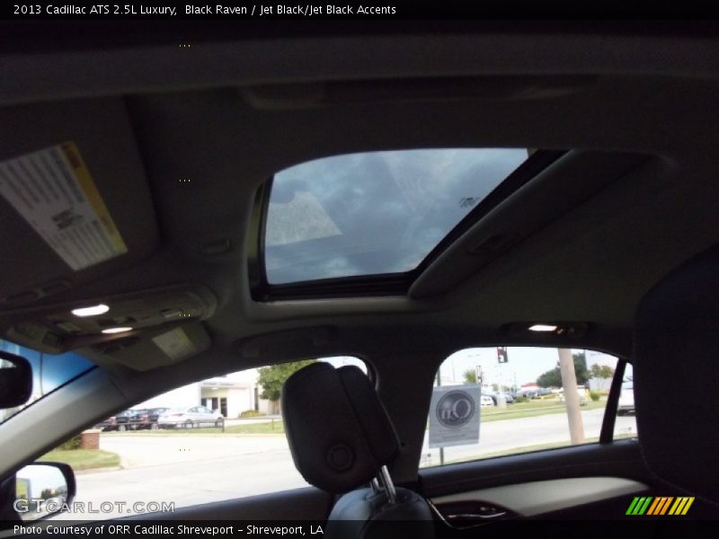 Black Raven / Jet Black/Jet Black Accents 2013 Cadillac ATS 2.5L Luxury