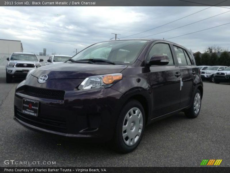 Black Currant Metallic / Dark Charcoal 2013 Scion xD