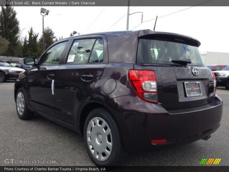 Black Currant Metallic / Dark Charcoal 2013 Scion xD