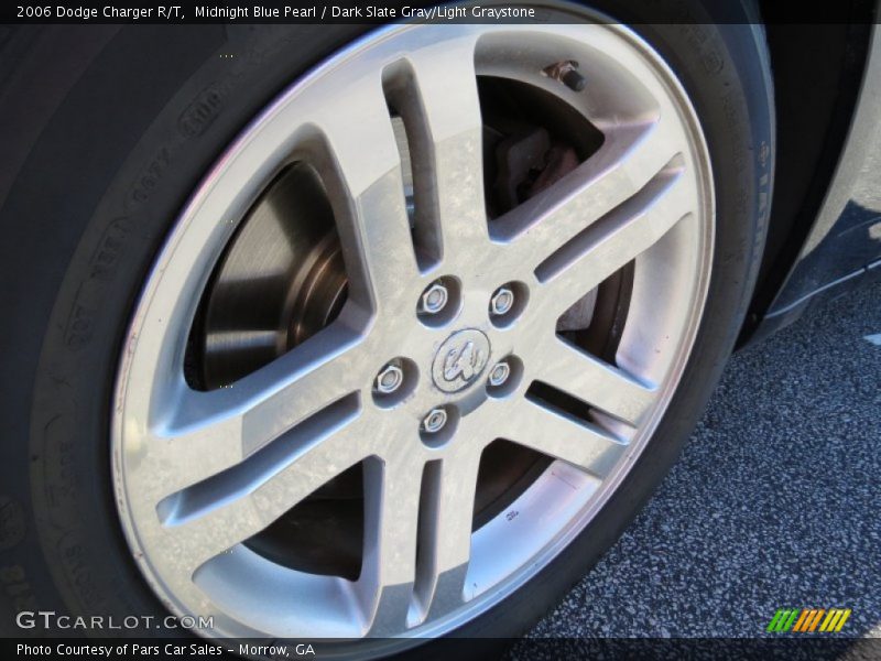 Midnight Blue Pearl / Dark Slate Gray/Light Graystone 2006 Dodge Charger R/T
