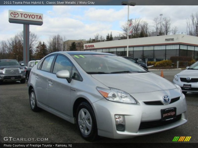 Classic Silver Metallic / Misty Gray 2011 Toyota Prius Hybrid II