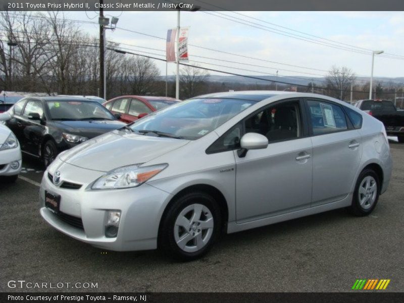 Classic Silver Metallic / Misty Gray 2011 Toyota Prius Hybrid II
