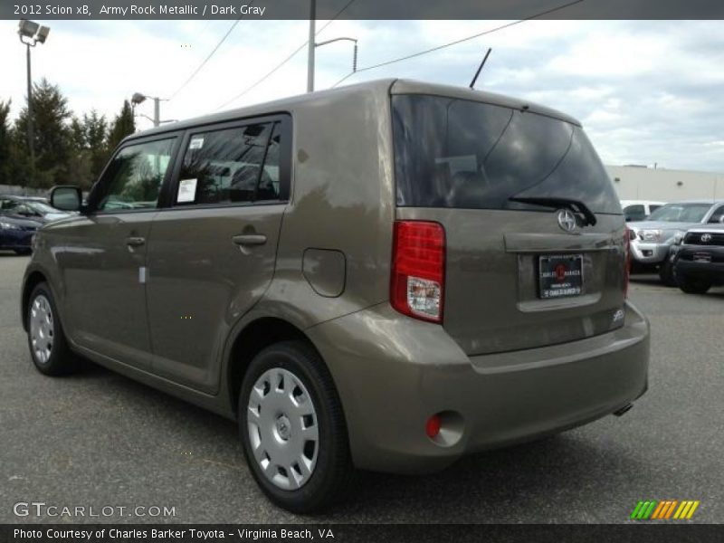 Army Rock Metallic / Dark Gray 2012 Scion xB