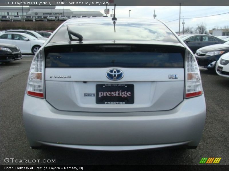 Classic Silver Metallic / Misty Gray 2011 Toyota Prius Hybrid II