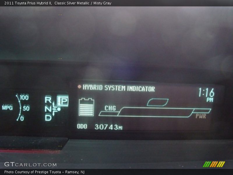 Classic Silver Metallic / Misty Gray 2011 Toyota Prius Hybrid II