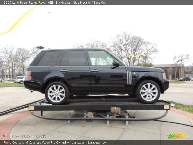  2009 Range Rover HSE Buckingham Blue Metallic