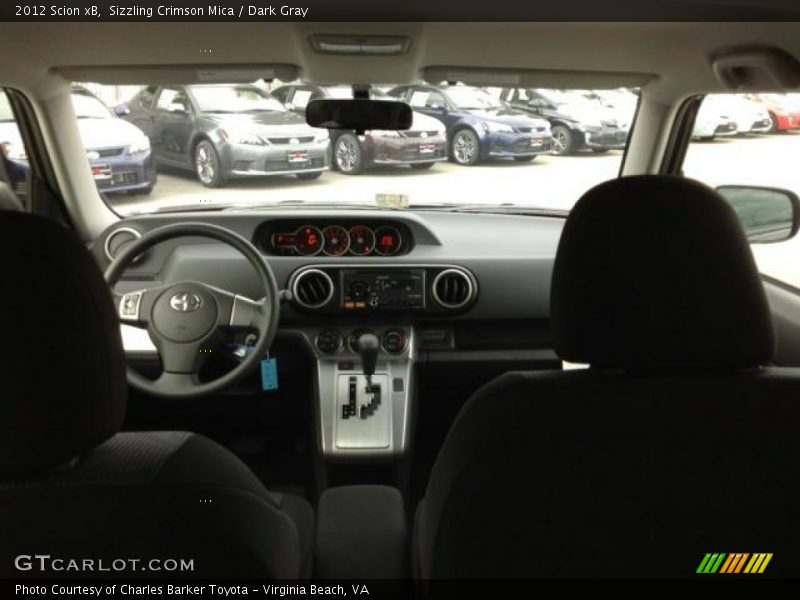 Sizzling Crimson Mica / Dark Gray 2012 Scion xB