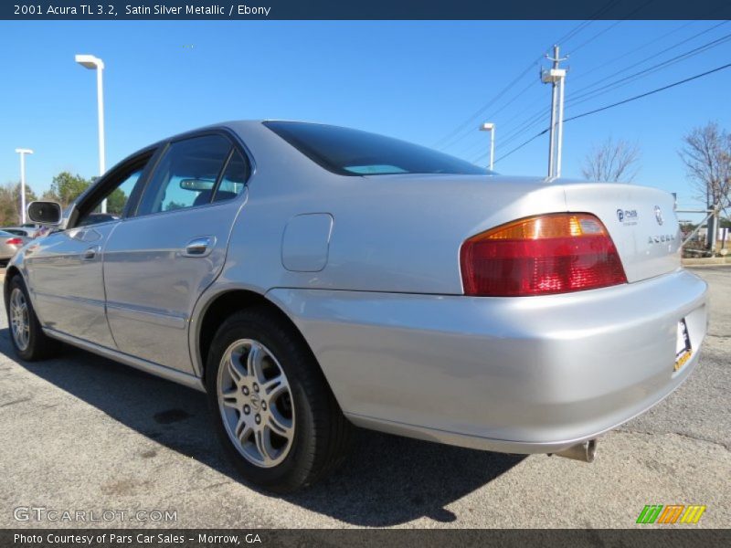 Satin Silver Metallic / Ebony 2001 Acura TL 3.2